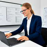 규제요원들이 자주 묻는 질문과 답변 - Keyword Research for German Blog**

"A professional digital marketer, fully clothed in a business ca...