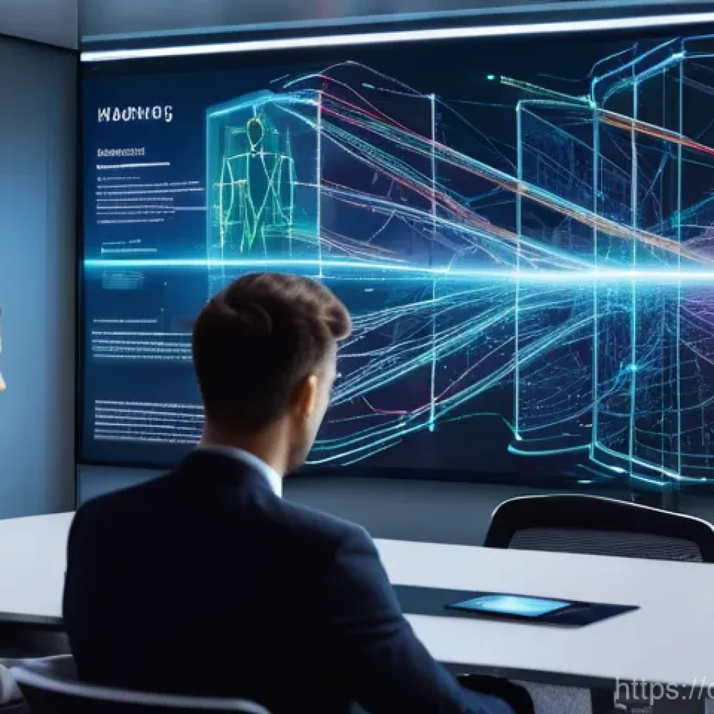 규제 업무의 실제 사례 분석 - **Prompt for EU AI Act: Navigating High-Risk AI for Business**
    "A vibrant, professional illustra...