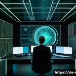 규제요원이 알아야 할 산업별 특수 규제 - **Prompt:** A dynamic, conceptual image showcasing the intricate balance of Artificial Intelligence ...